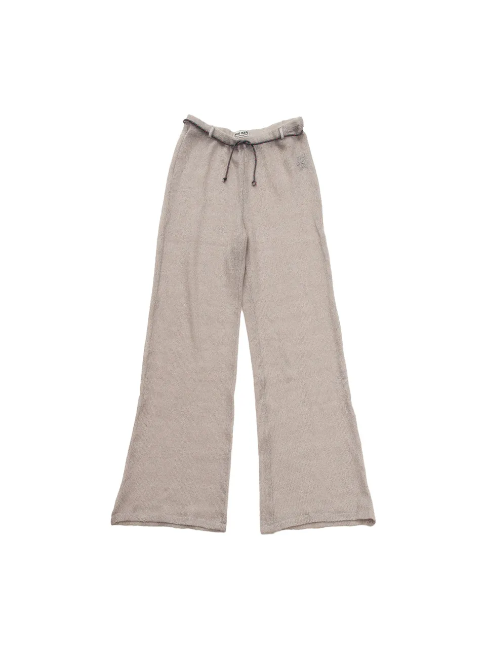 Giglio Tigrato Wudang pantaloni mohair grigi elastico