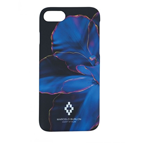 Marcelo Burlon Blue Flower cover iPhone 6/7/8 rigida