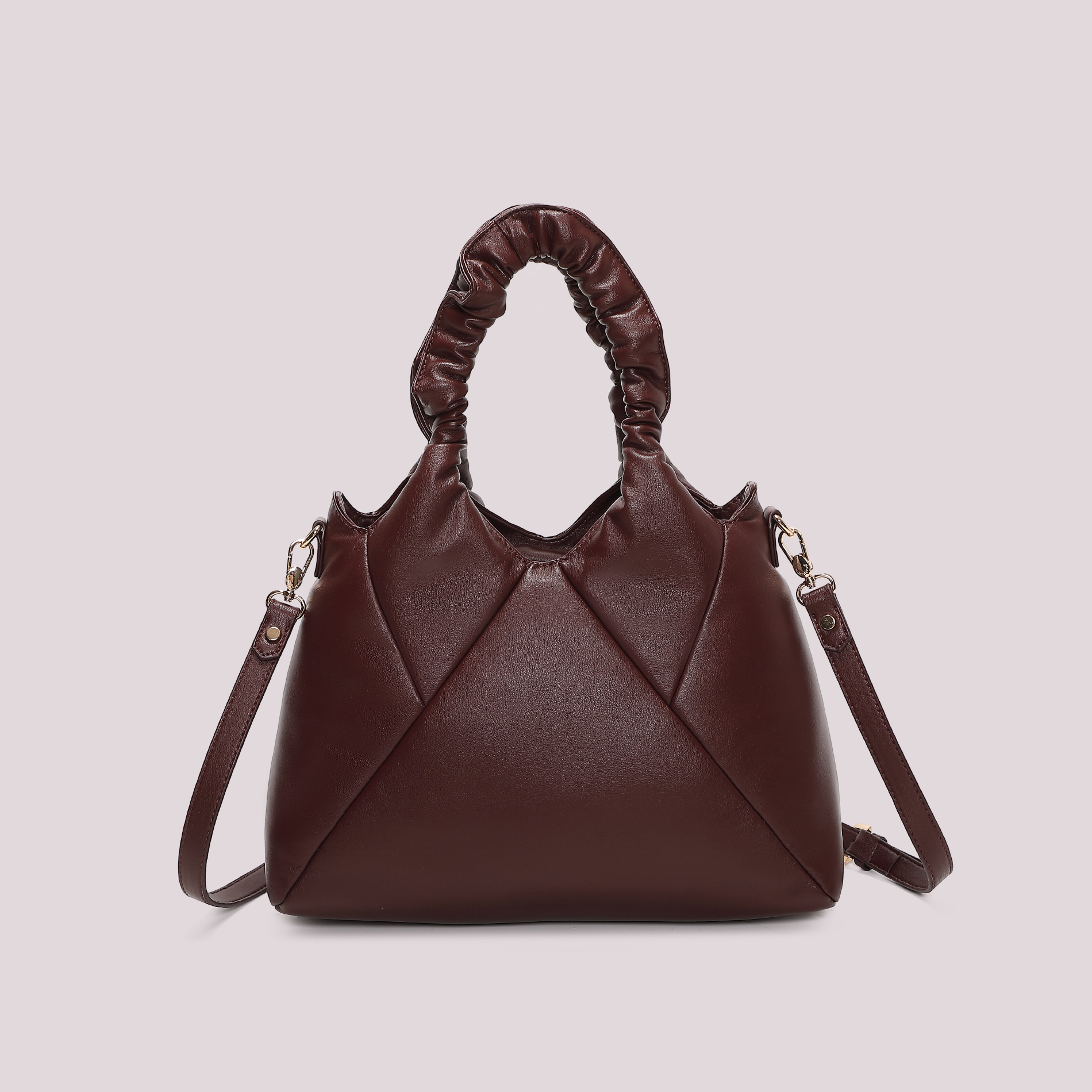 Mimi Mua Morbida Trapuntata Borsa Spalla Nero