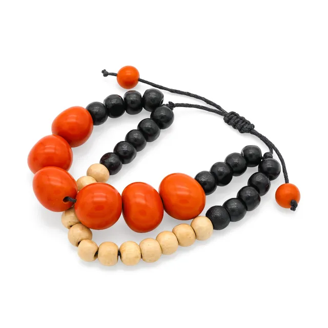 On Earth Cooperative Collection Alba bracciale multicolore 18 cm