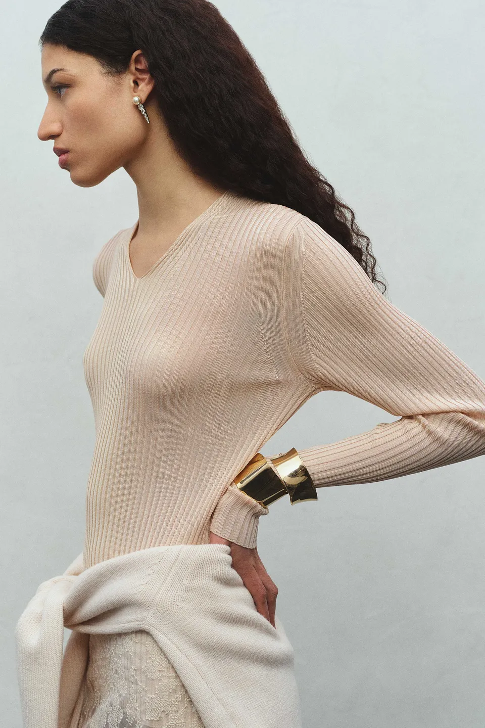 Semicouture Maryanne bracciale ottone oro