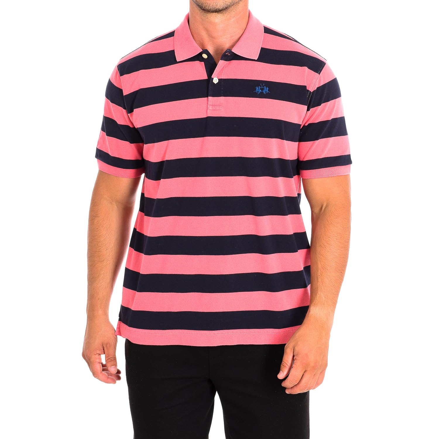 La Martina TMP327-JS314 polo uomo manica corta a righe