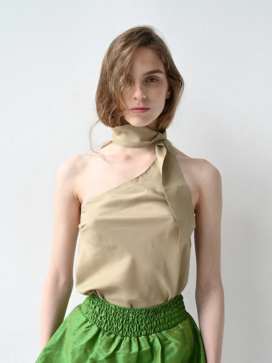 Giglio Tigrato Antonia Top IV top S-M beige seta