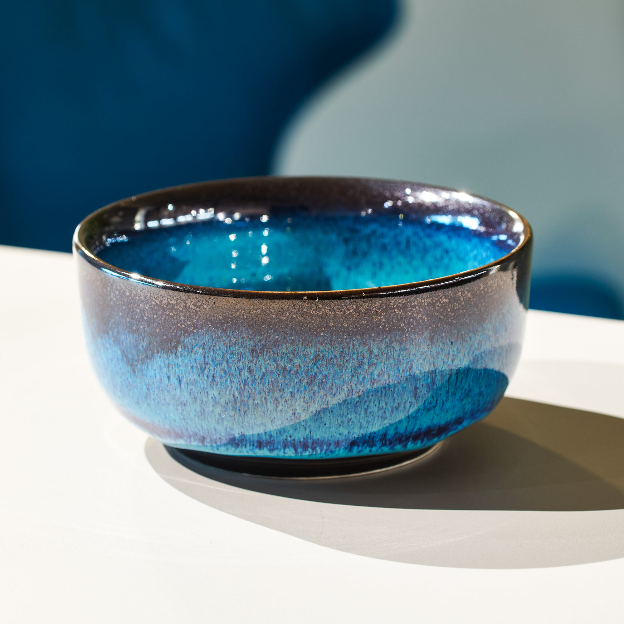 On Earth Cobalto ciotola ceramica blu 12,3 cm