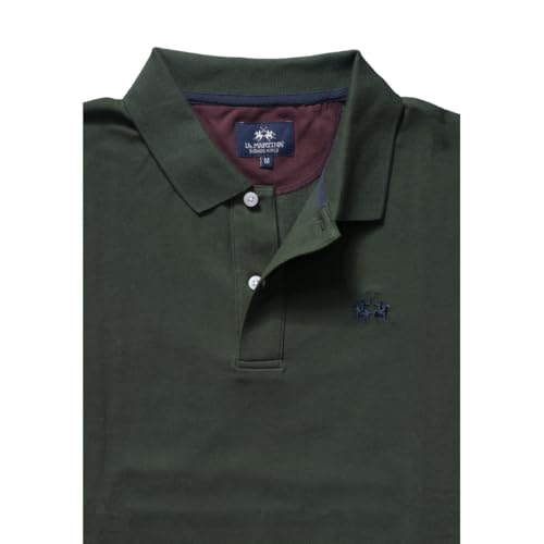 La Martina MBP011 polo uomo piqué elasticizzato