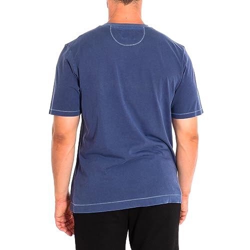 La Martina TMR320-JS330 t-shirt uomo blu marino
