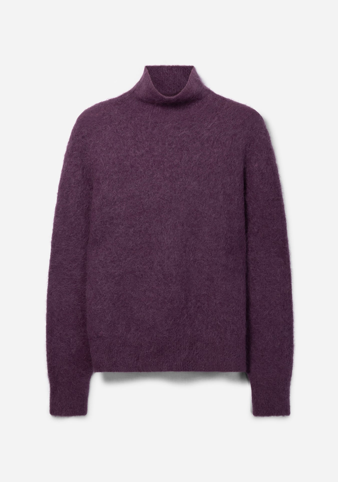 Aaiko Channa maglione viola collo alto