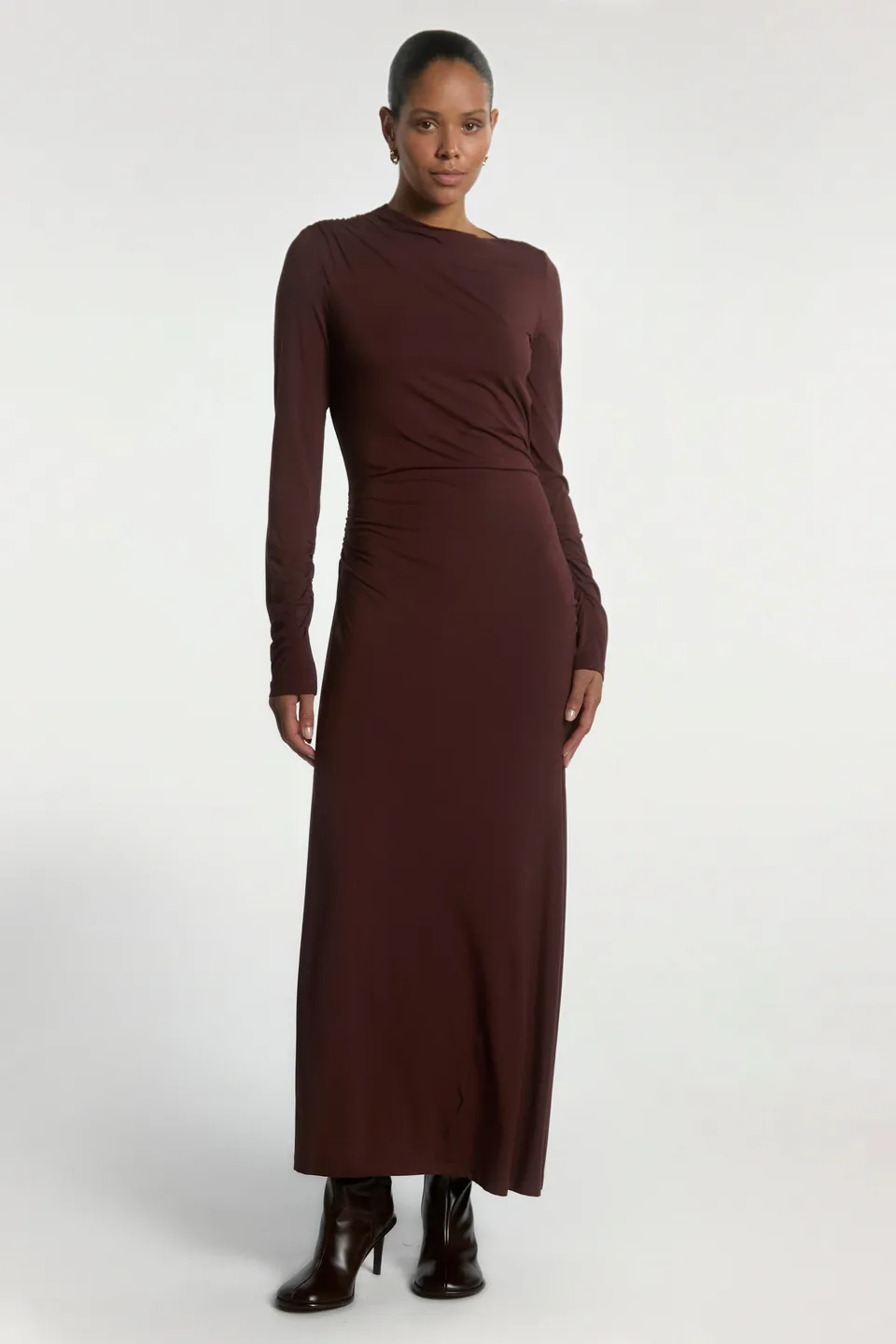Aaiko Jace abito bordeaux midi slim fit