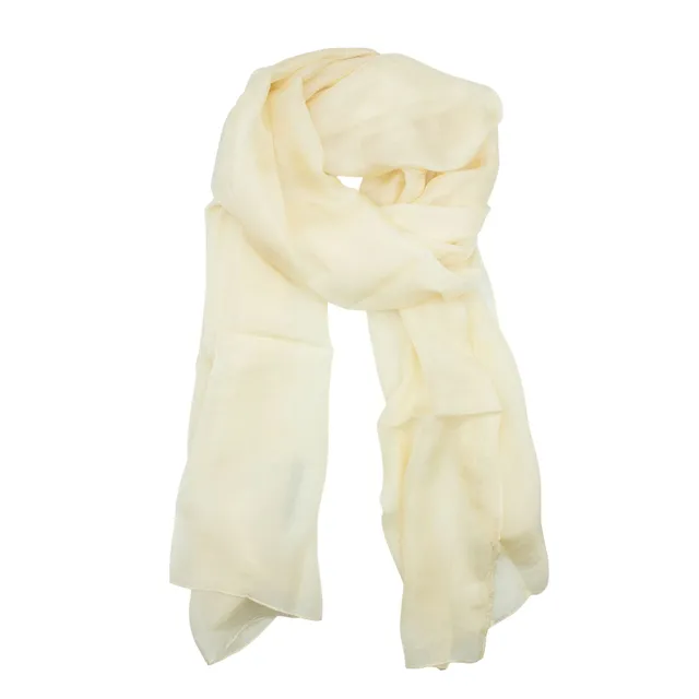 On Earth Cooperative Collection Amalia stola seta crema 50x180