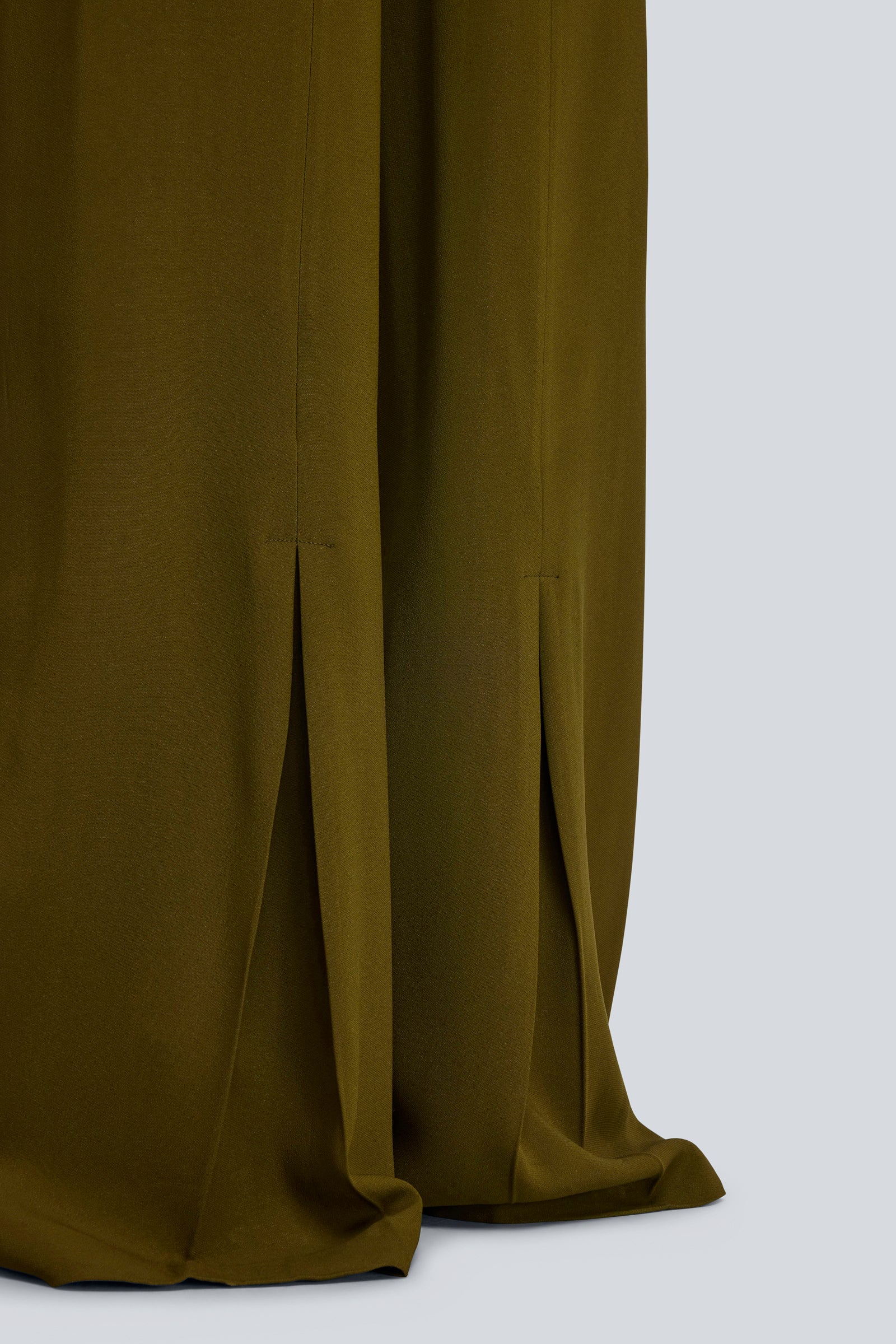 Semicouture Tania pantalone verde militare cadì