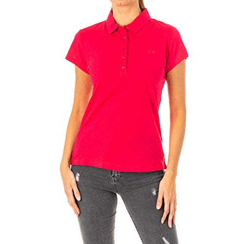 La Martina LWP601 polo donna maniche corte colletto revers
