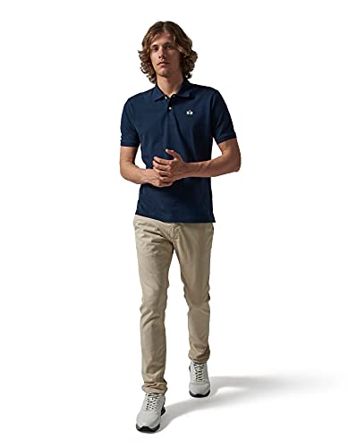La Martina Polo Classica piqué uomo blu navy taglia M