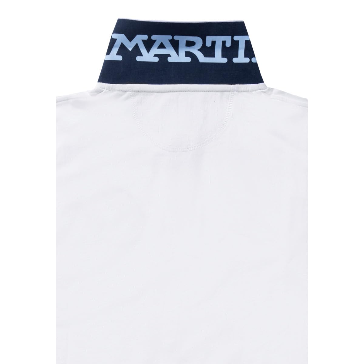 La Martina CCMP11 PK001 polo uomo bianco cotone