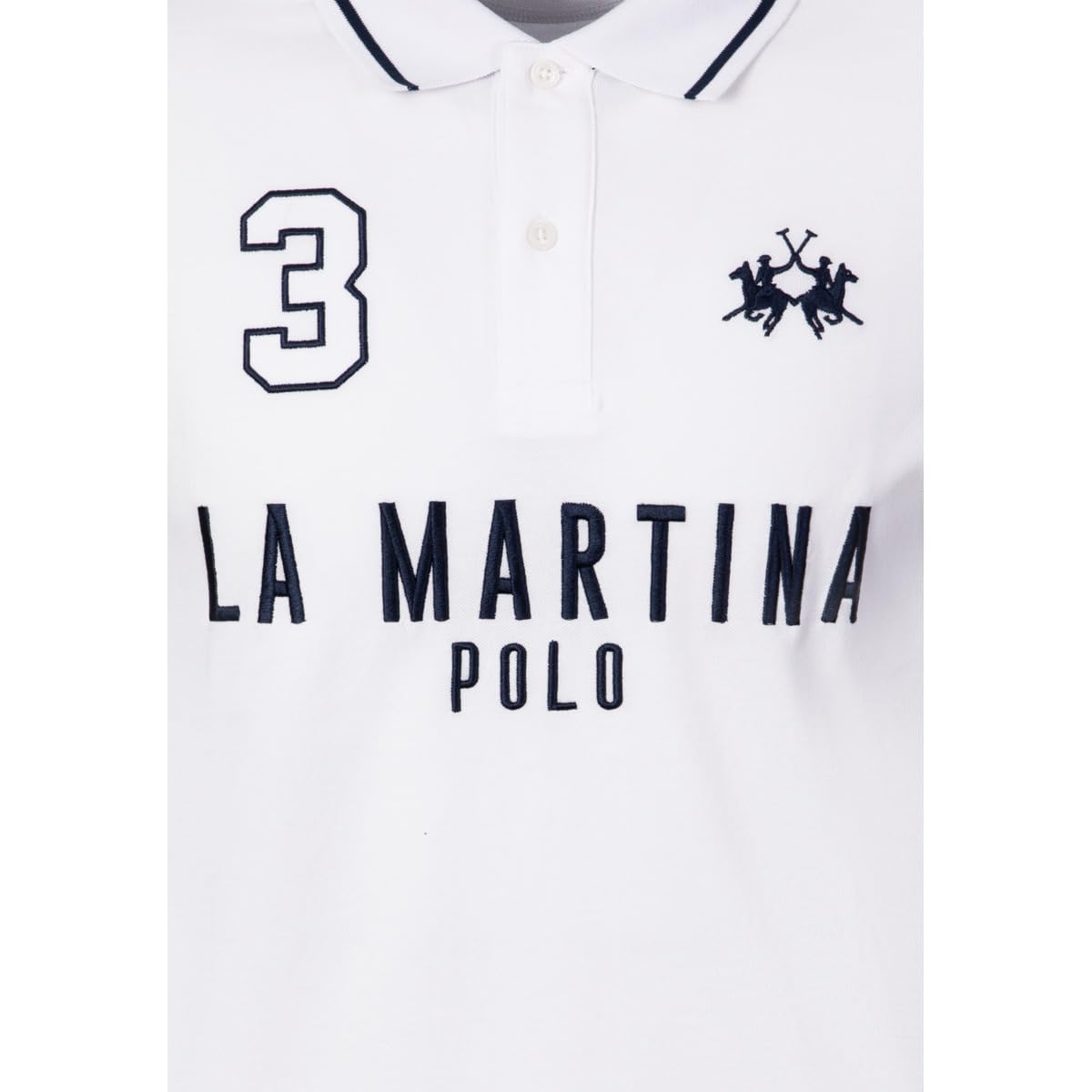 La Martina MCP320 polo uomo cotone elasticizzato