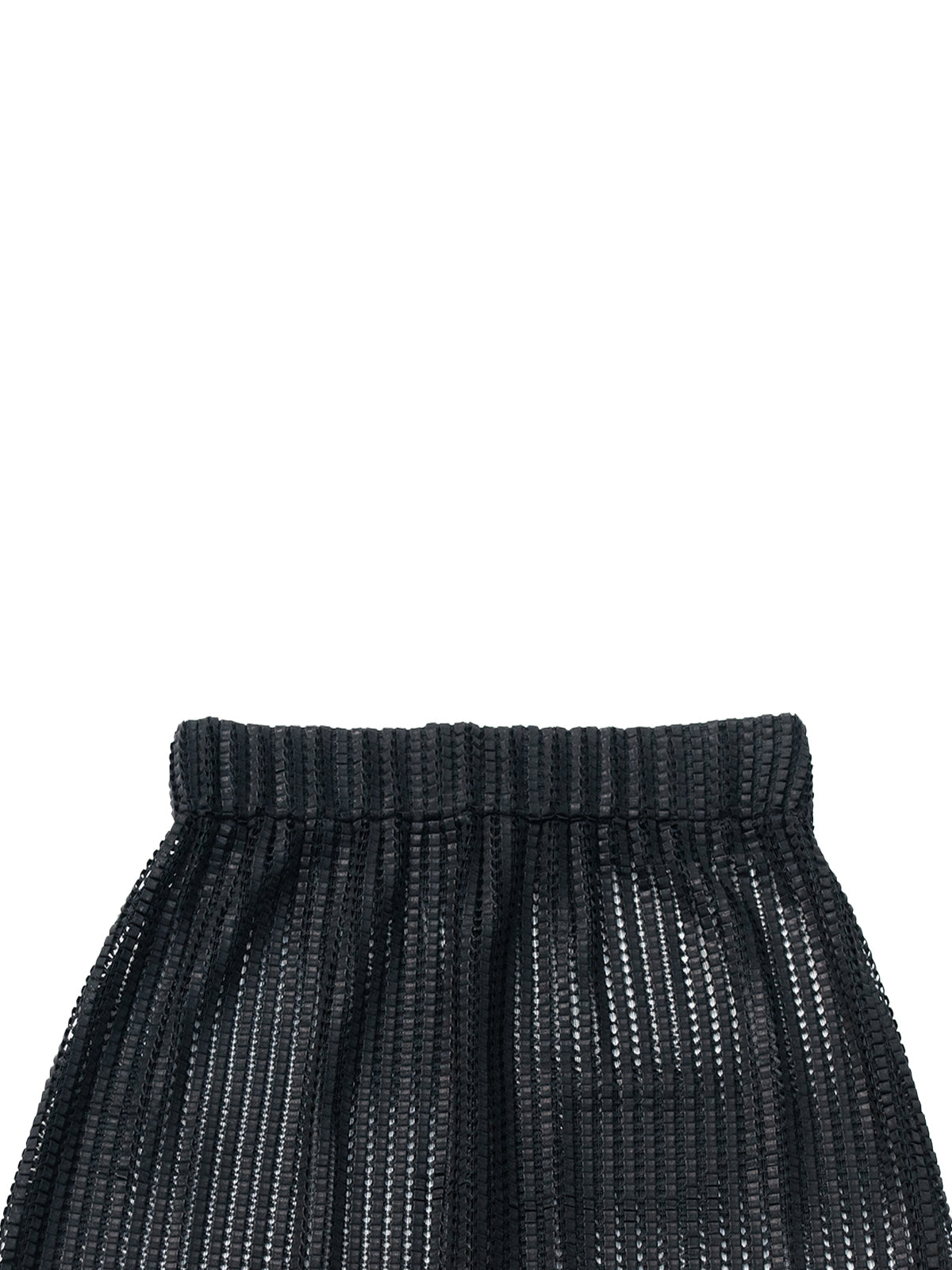 GiglioTigrato Memphis Skirt gonna rete nera