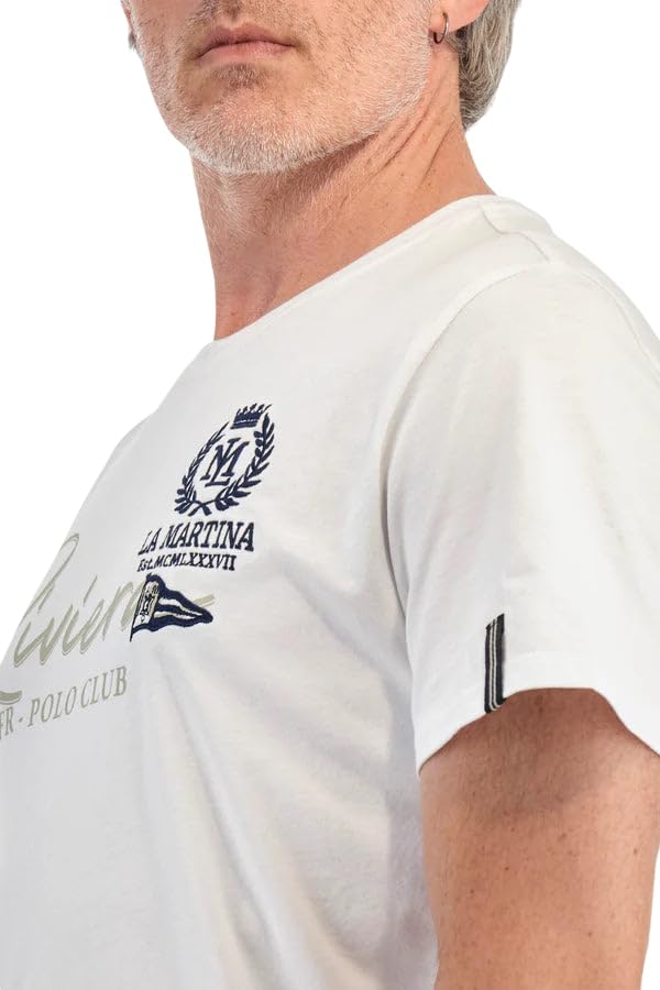 La Martina T-shirt maniche corte uomo cotone