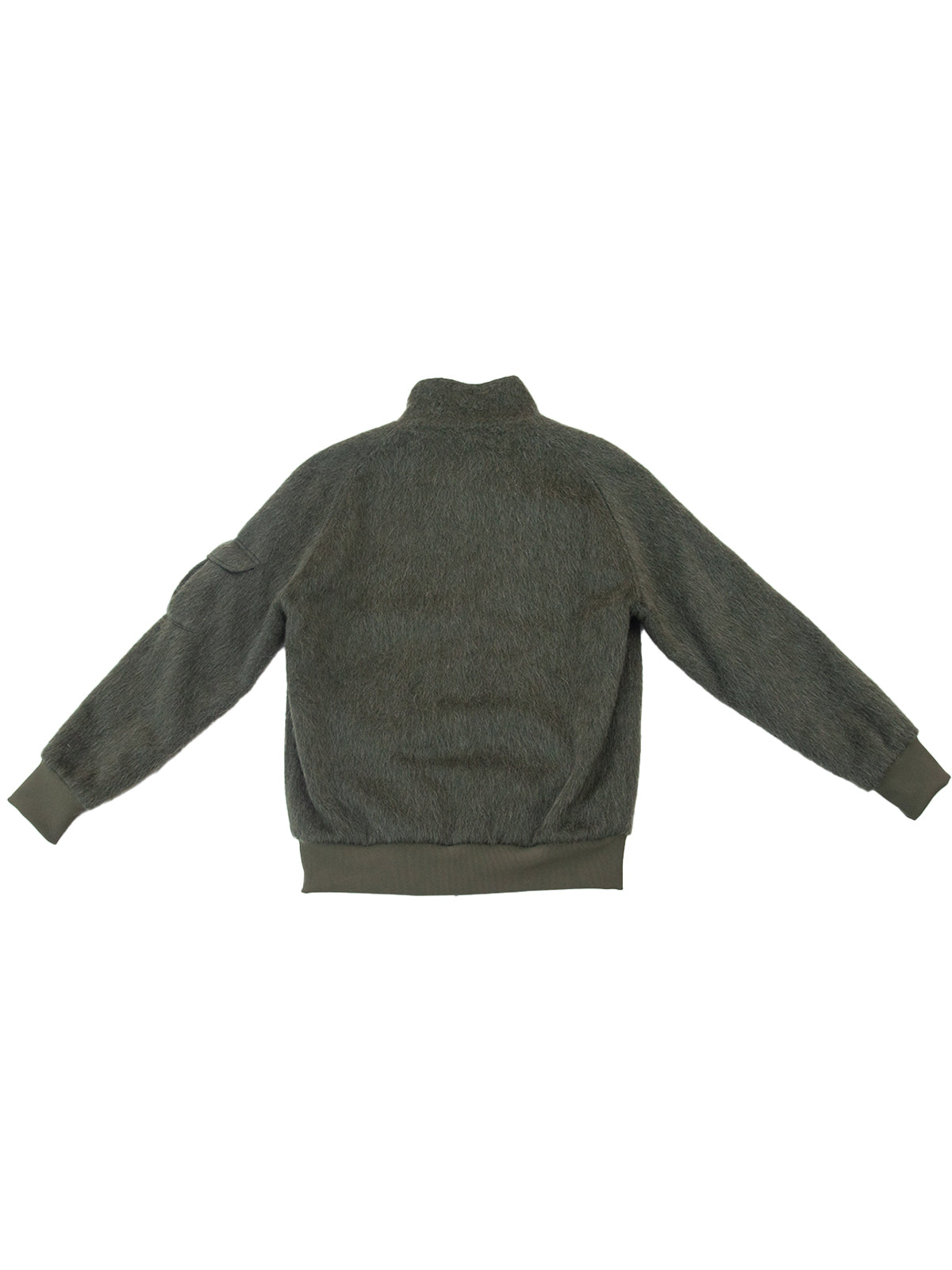 GiglioTigrato Everest bomber verde in lana imbottito