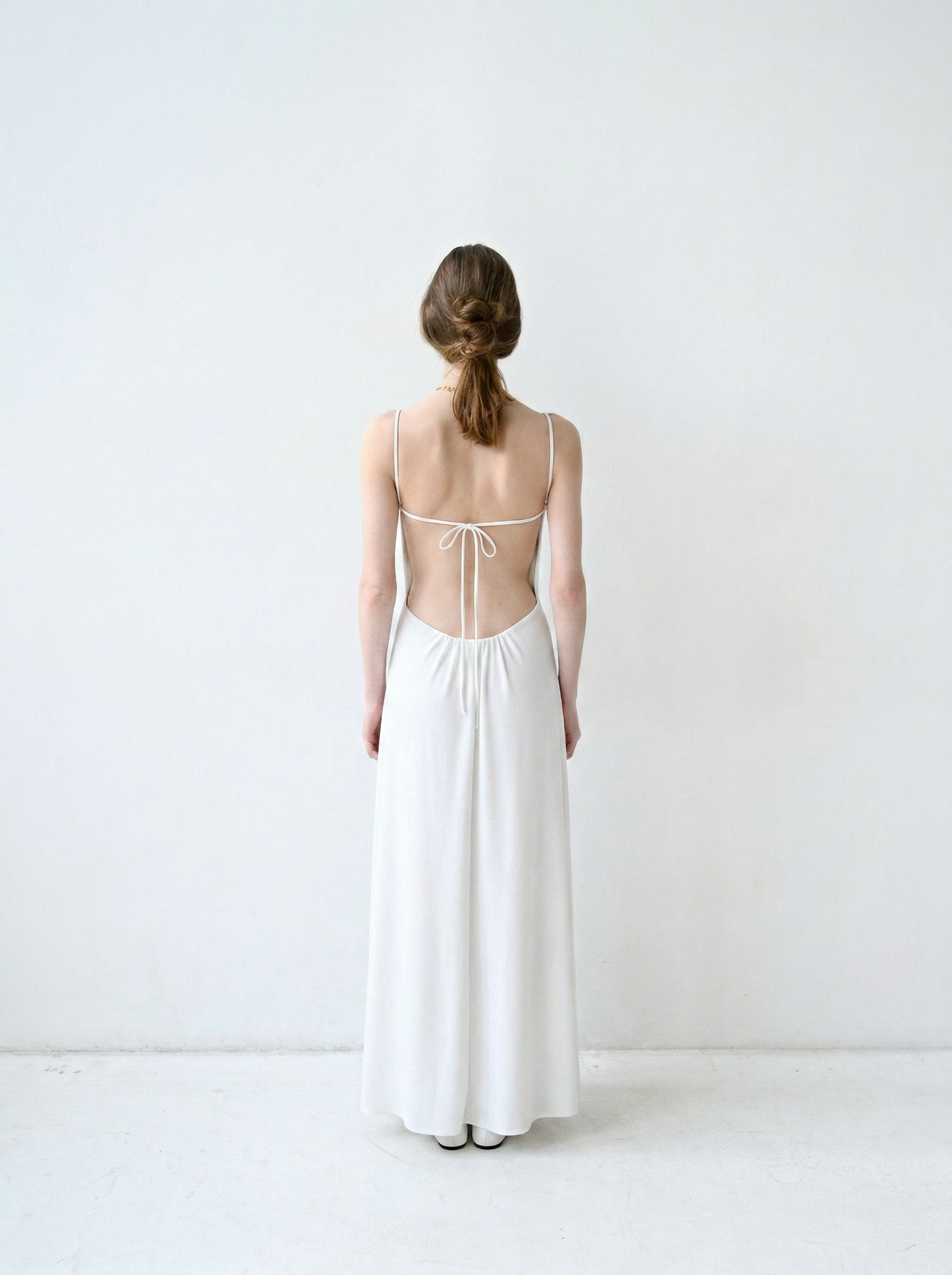GiglioTigrato Brigitte Dress II 26-0019 abito bianco viscosa