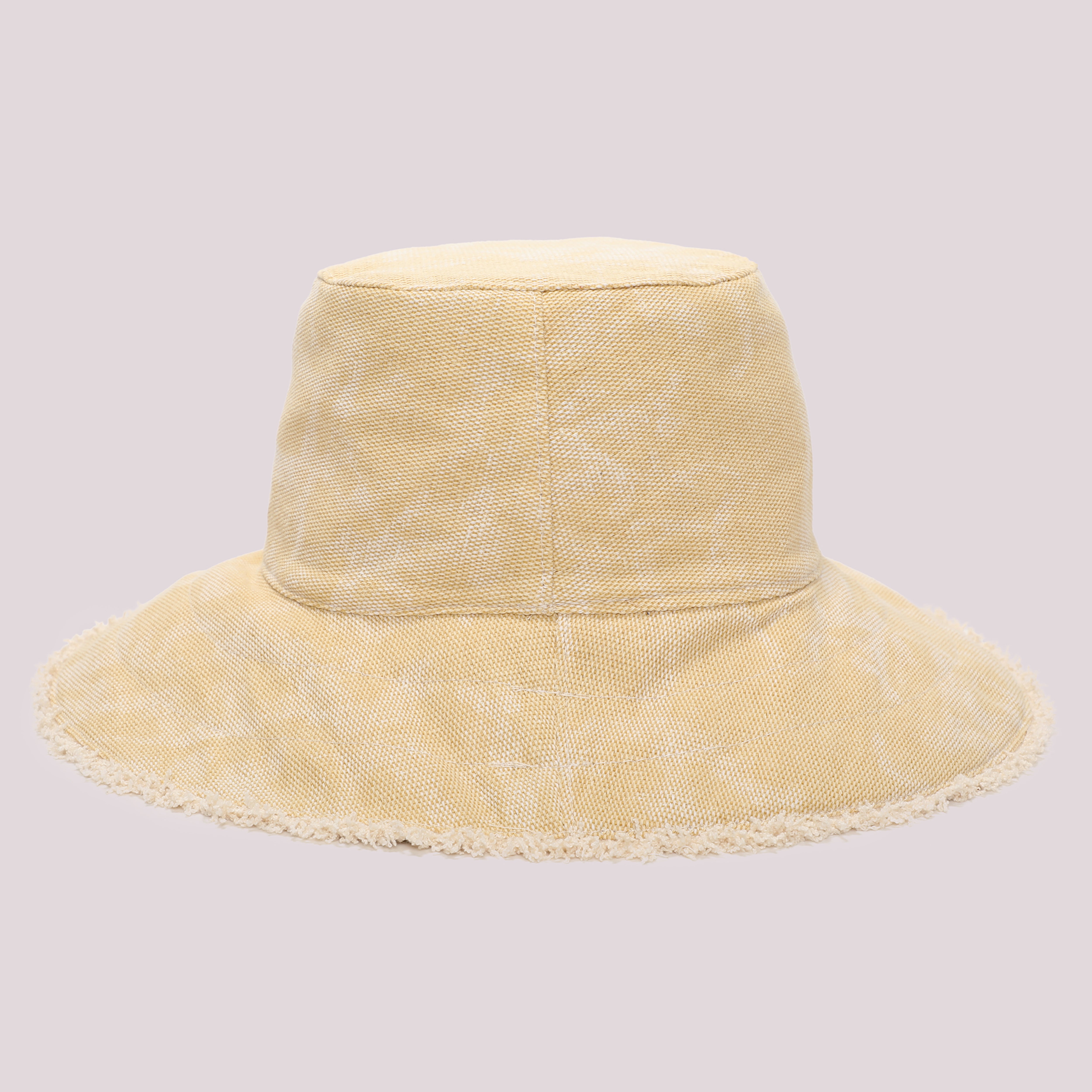 Mimi Mua Cappello Bucket Tessuto Naturale