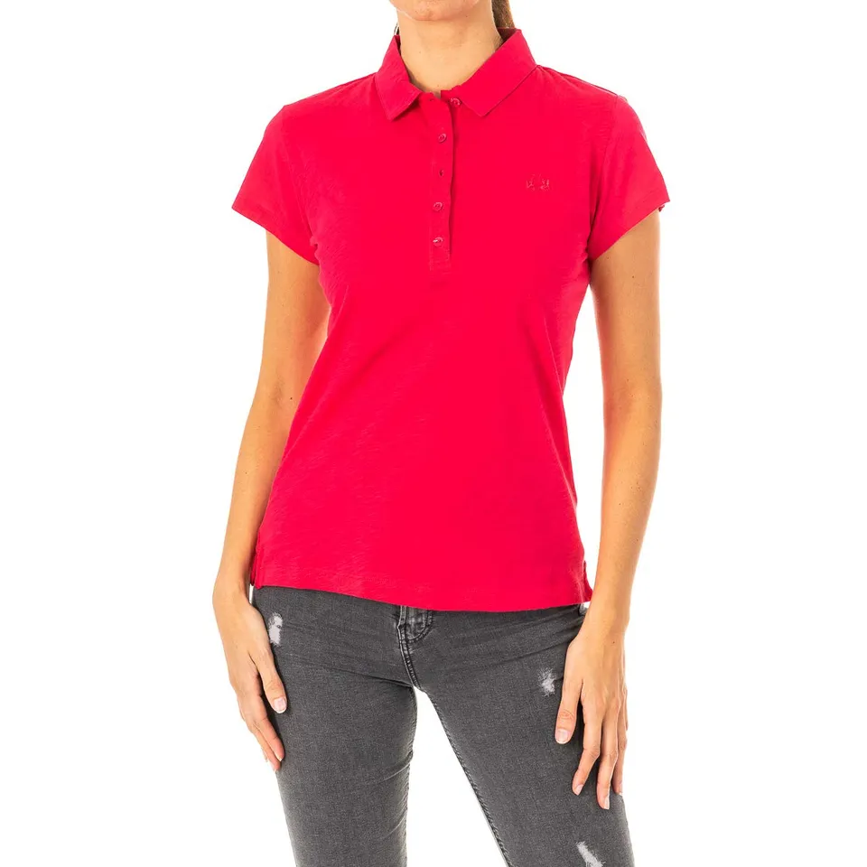 La Martina LWP601 polo donna maniche corte colletto revers