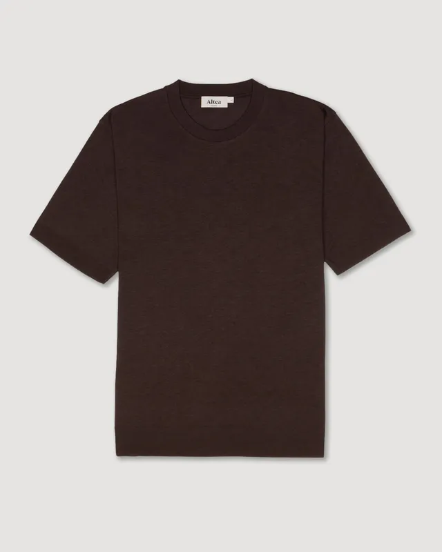 Altea Cyrill t-shirt moro jersey lyocell cotone
