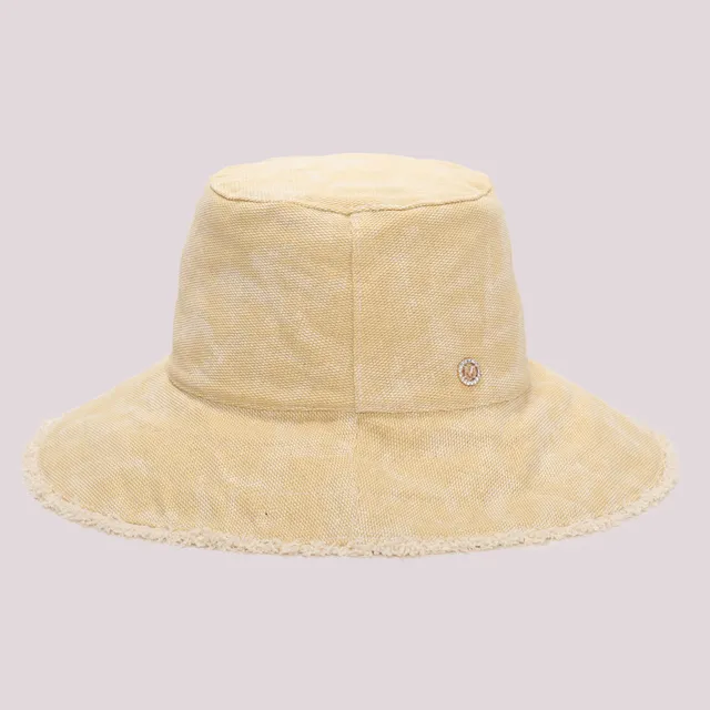 Mimi Mua Cappello Bucket Tessuto Naturale