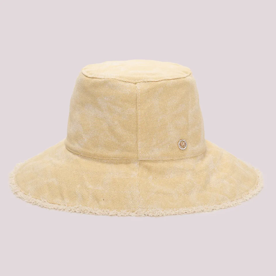 Mimi Mua Cappello Bucket Tessuto Naturale