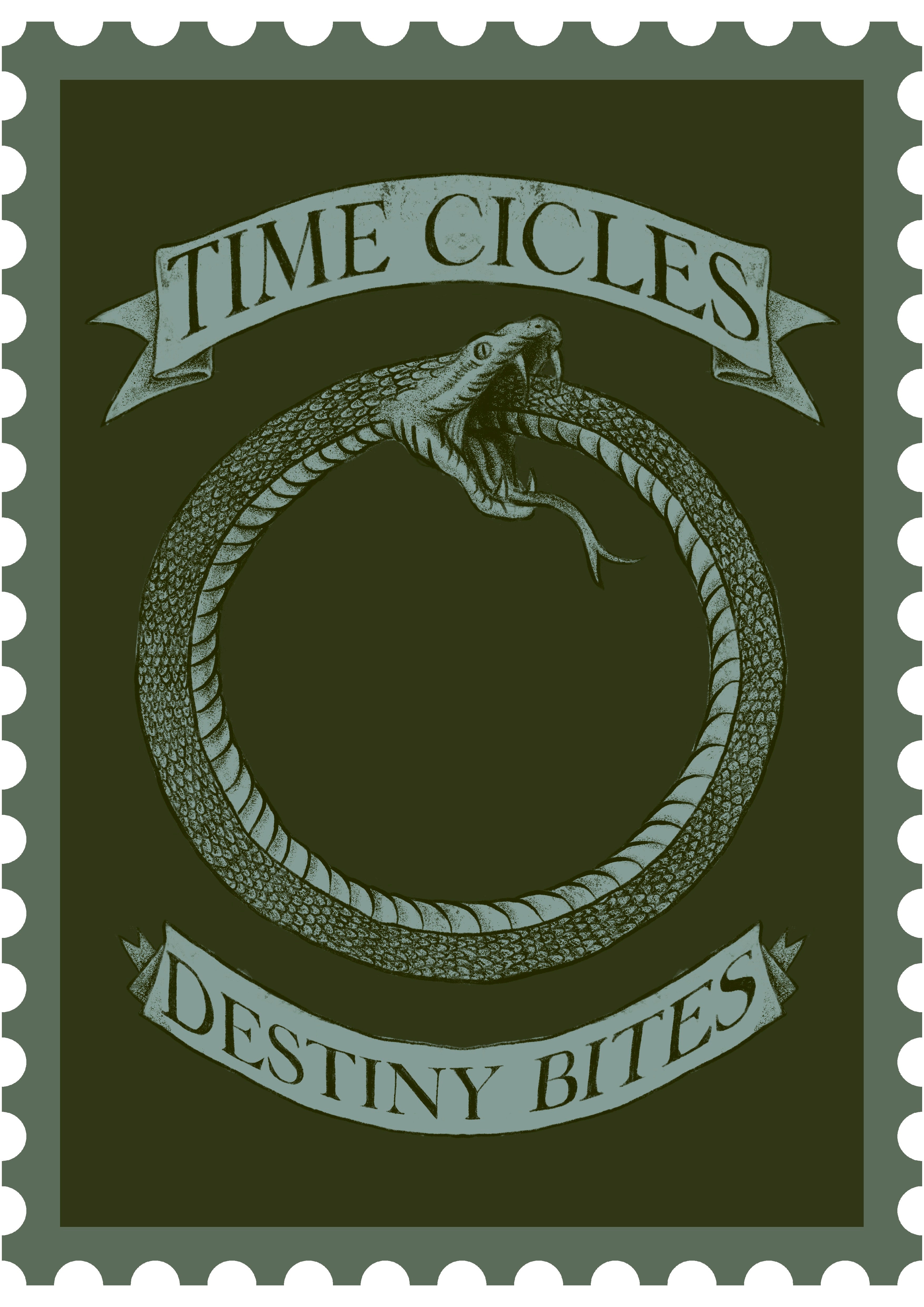 GiglioTigrato The Snake poster carta 200gr