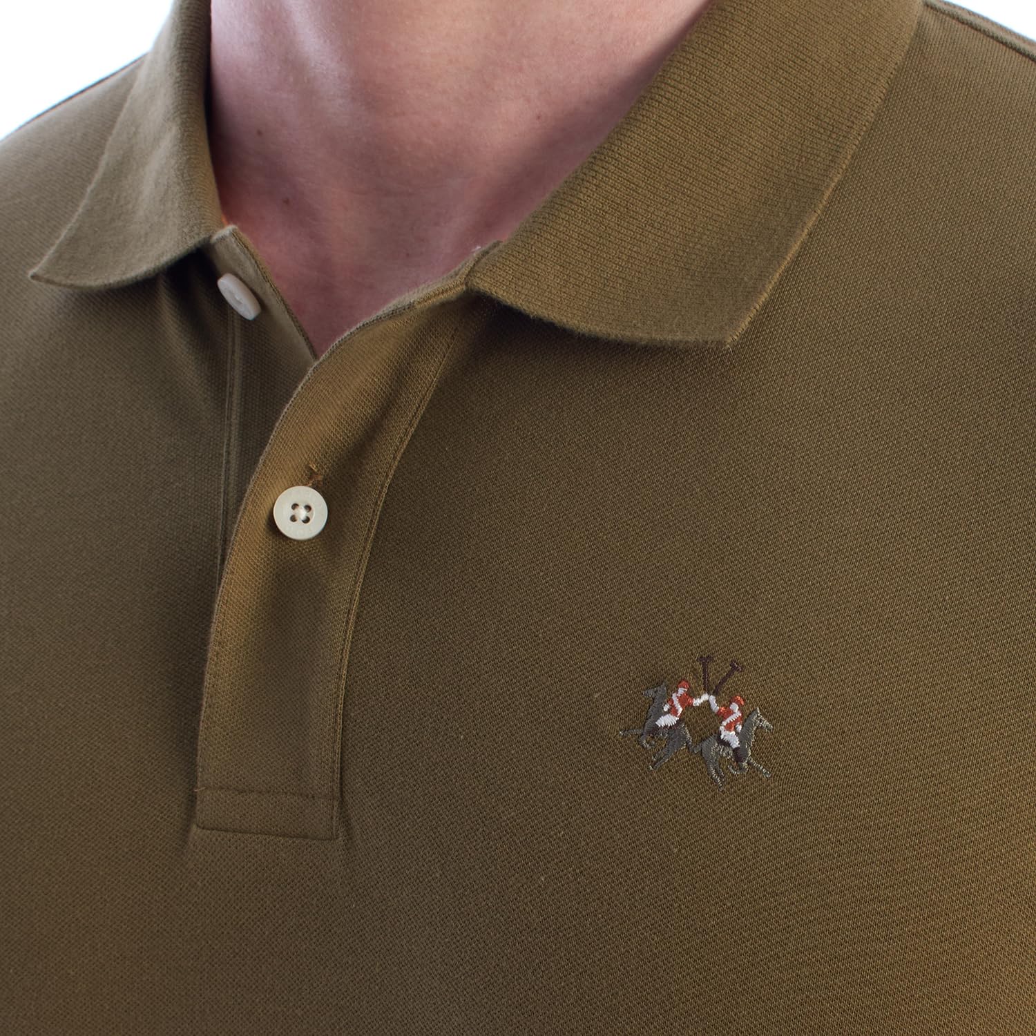 La Martina YMP002-PK001 Polo uomo piqué slim fit
