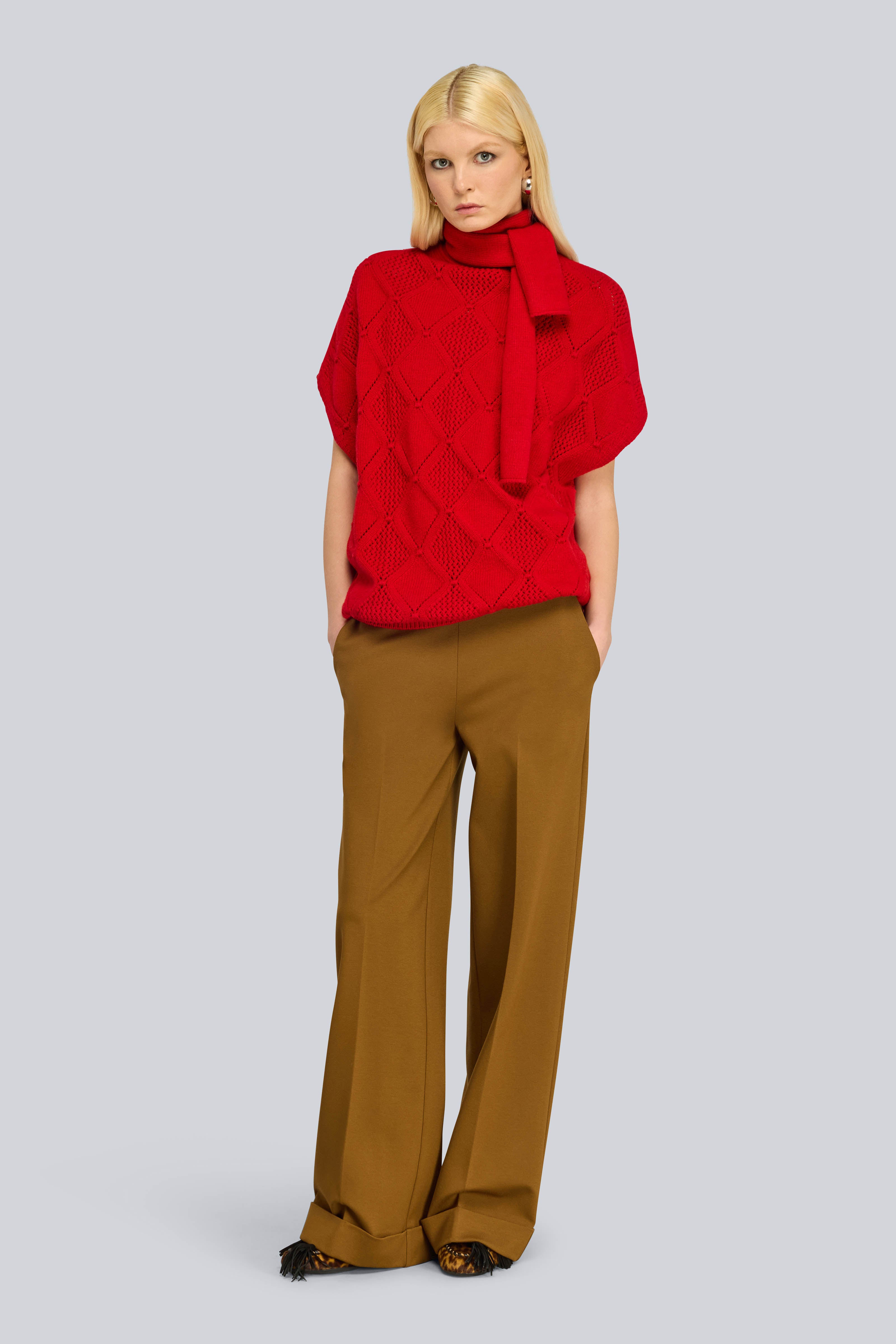 Semicouture Coline pantalone punto Milano elastico