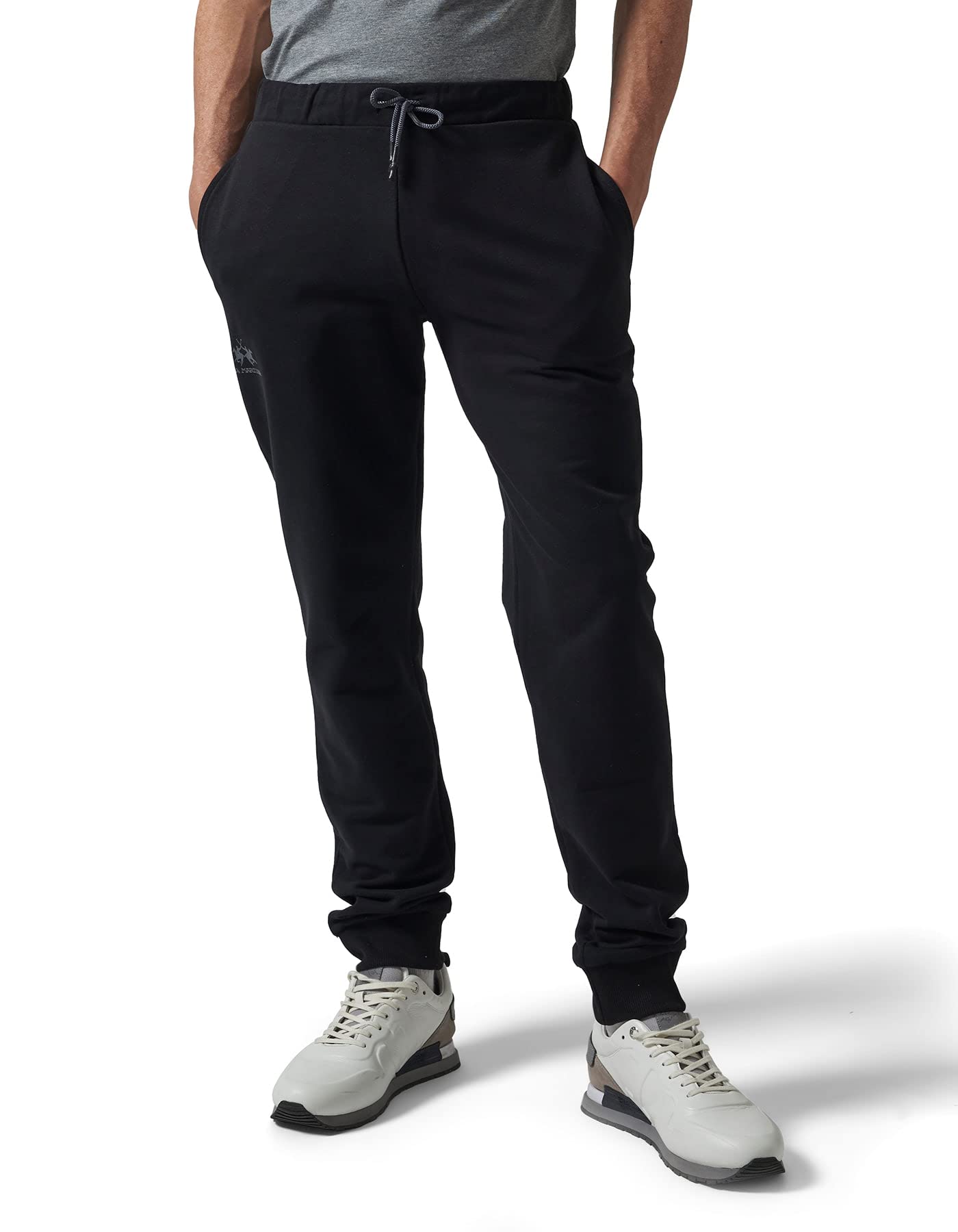 La Martina Paco pantaloni uomo L neri jogging