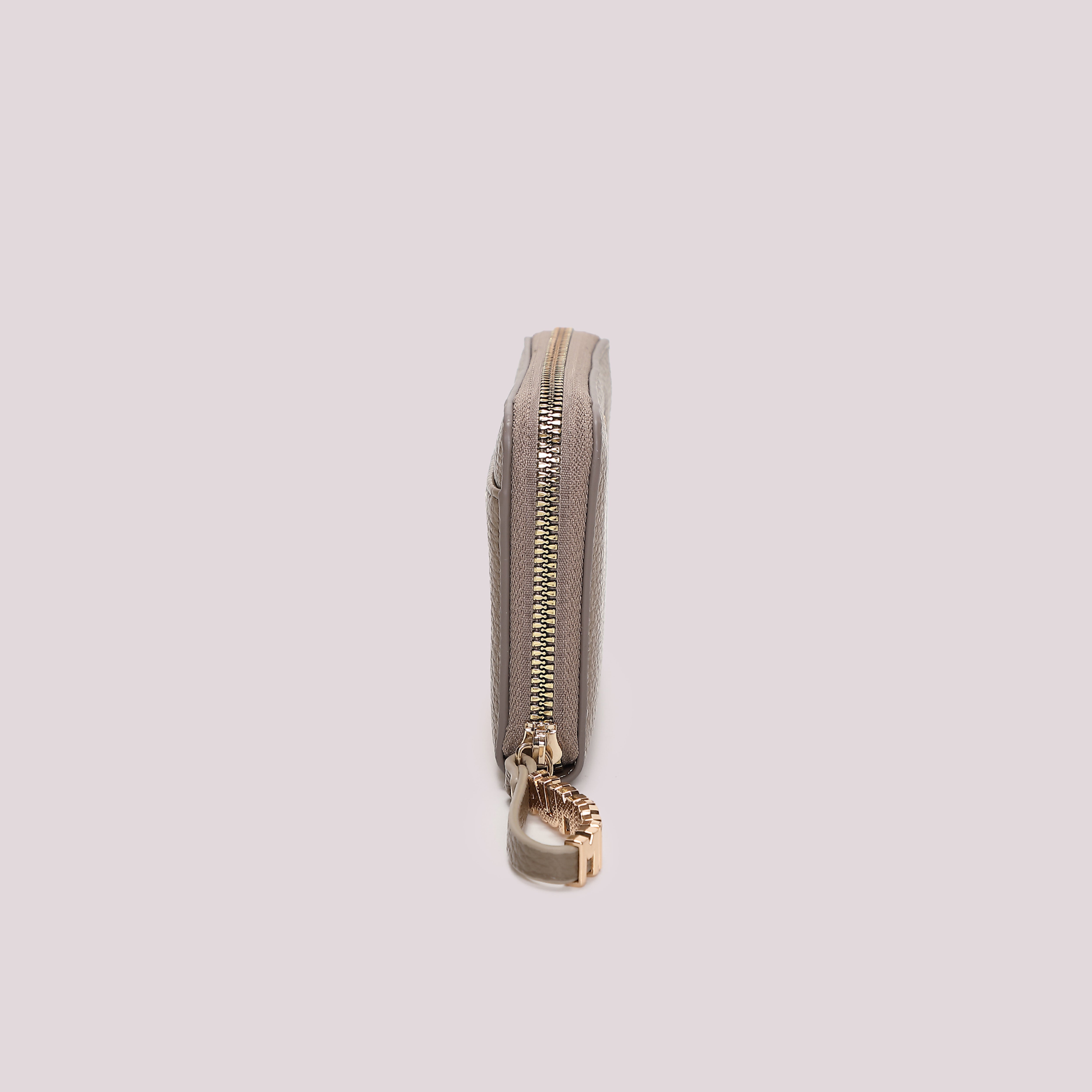 Mimi Mua Basic Tira Zip portafoglio nero medio