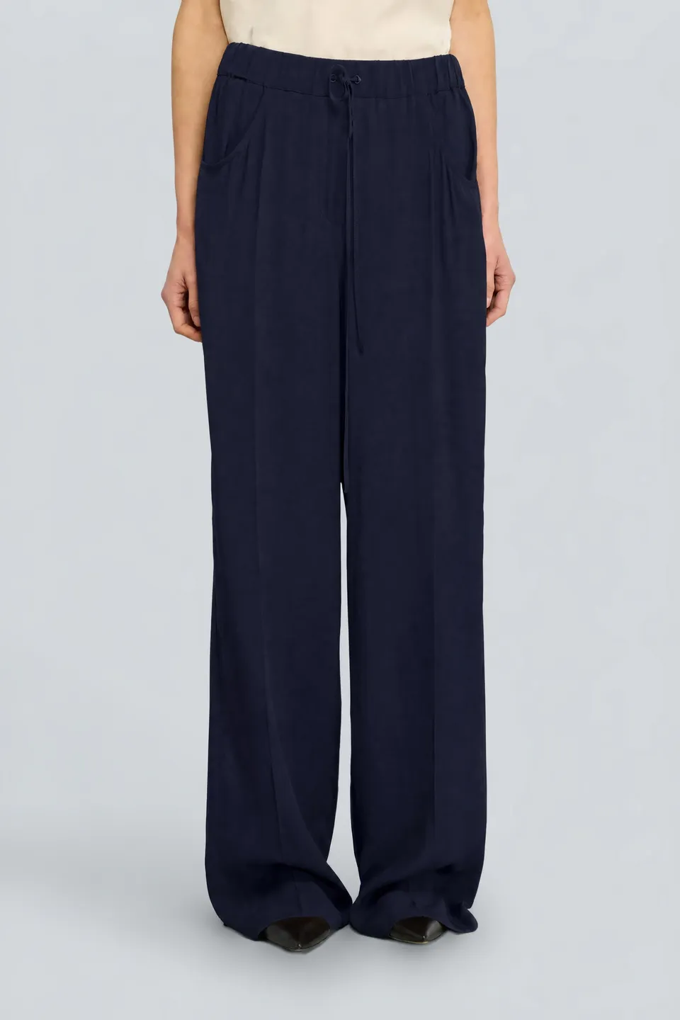 Semicouture Ginger Pantalone Crêpe Canyon