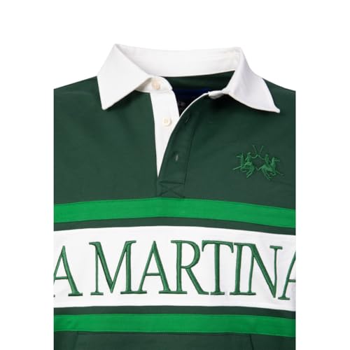La Martina MCF008 felpa uomo taglia S cotone