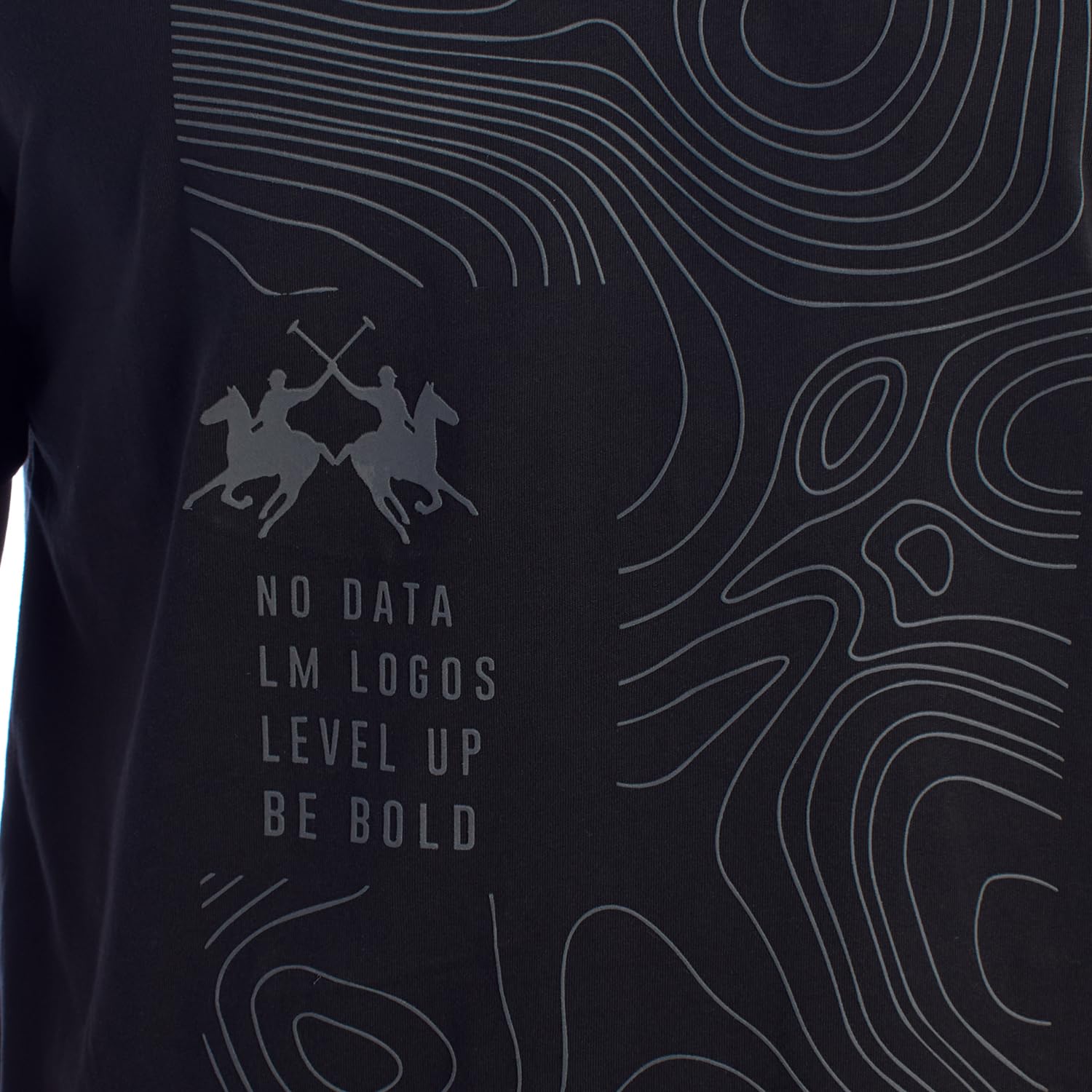 La Martina YMR301-JS206 t-shirt uomo cotone regolare