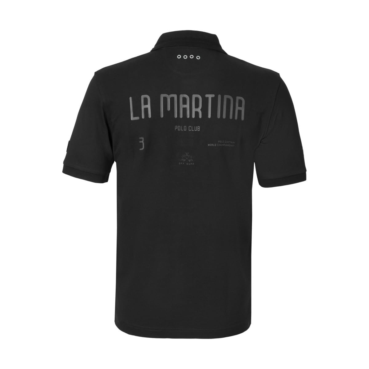 La Martina MCP321 polo uomo XXL logo maniche
