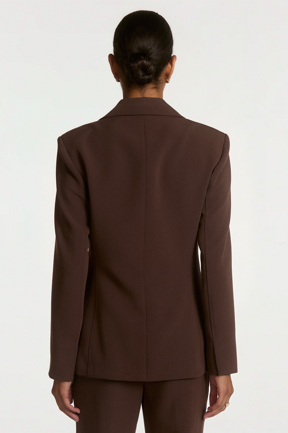 Aaiko Toulon blazer marrone fudge monopetto