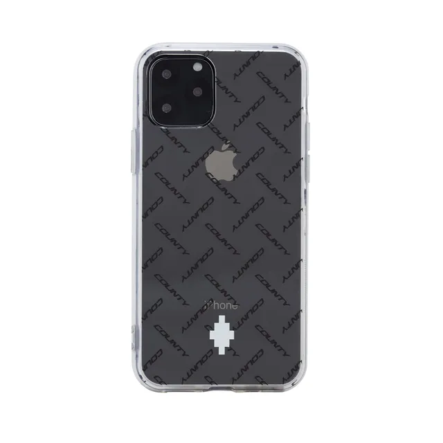 Marcelo Burlon County of Milan iPhone 11 Pro cover trasparente antiurto