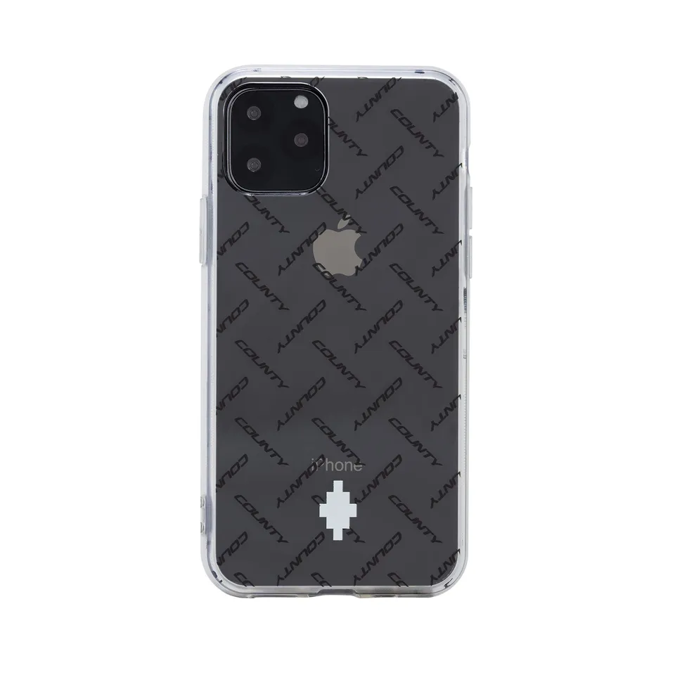 Marcelo Burlon County of Milan iPhone 11 Pro cover trasparente antiurto