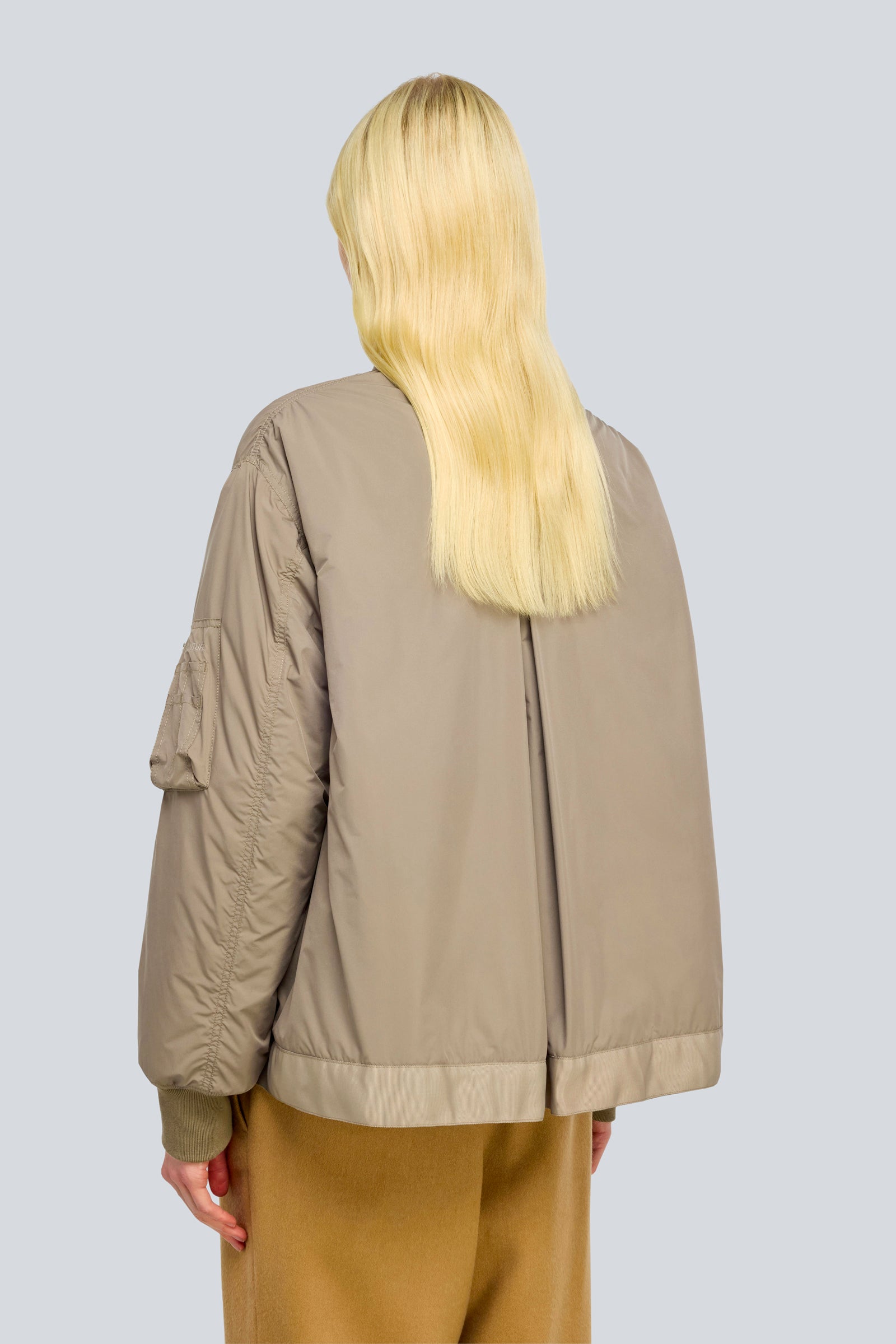 Semicouture Ada Y6WW03 bomber imbottito over zip