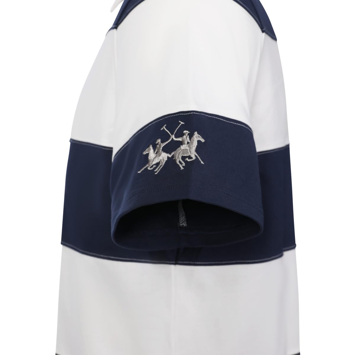 La Martina MCP015 polo uomo L a righe cotone