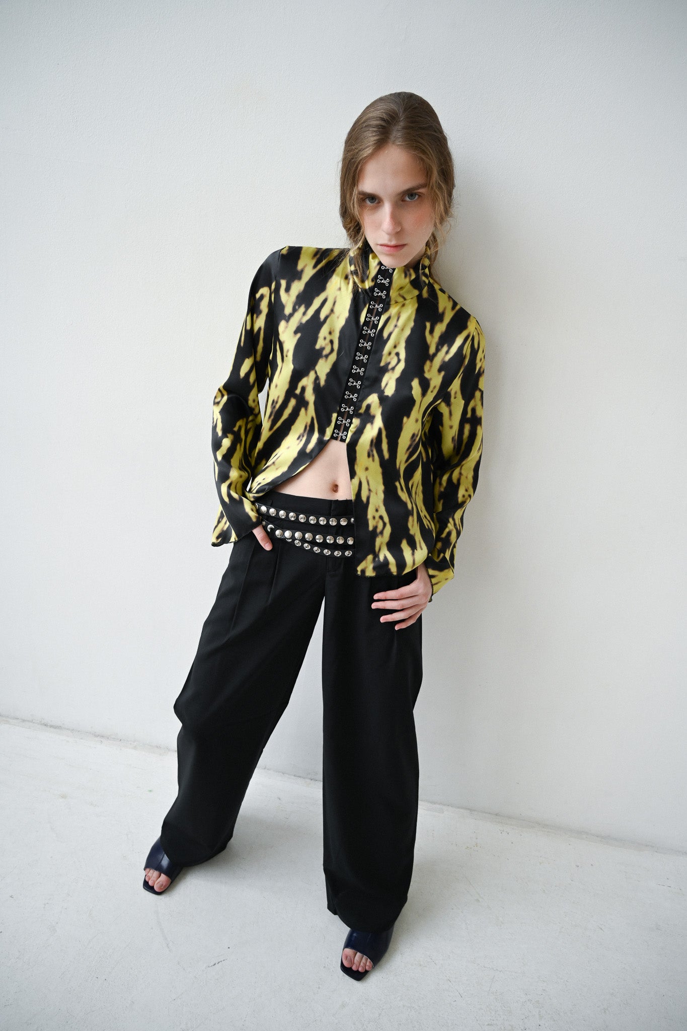 Giglio Tigrato Paloma IV top seta tie dye S