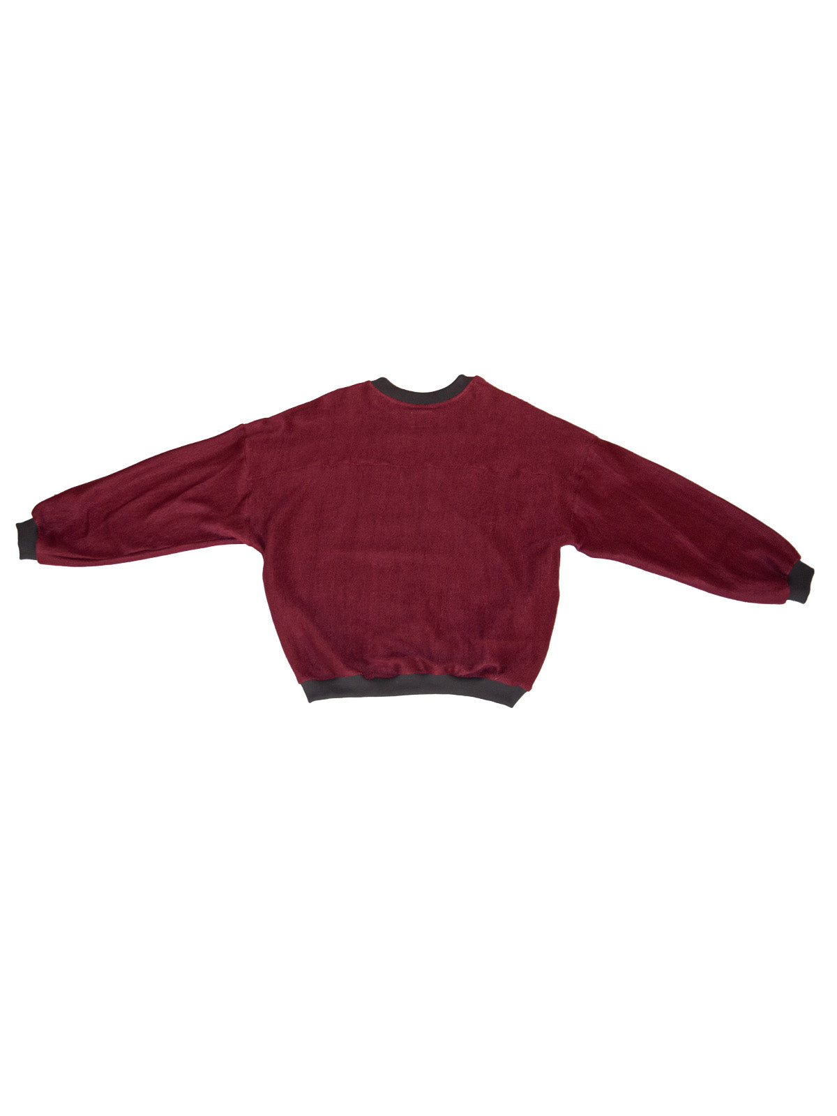GiglioTigrato Okinawa felpa bordeaux in cotone