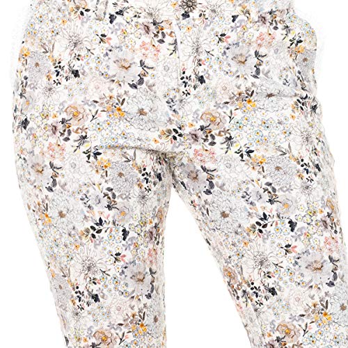 La Martina LWT011 pantaloni donna dritti con cintura