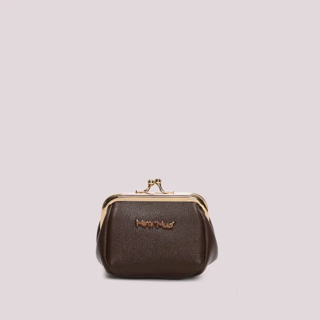 Mimi Mua portamonete piccolo basic nero