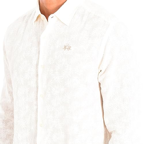 La Martina TMC015-TL321 Camicia uomo maniche lunghe slim