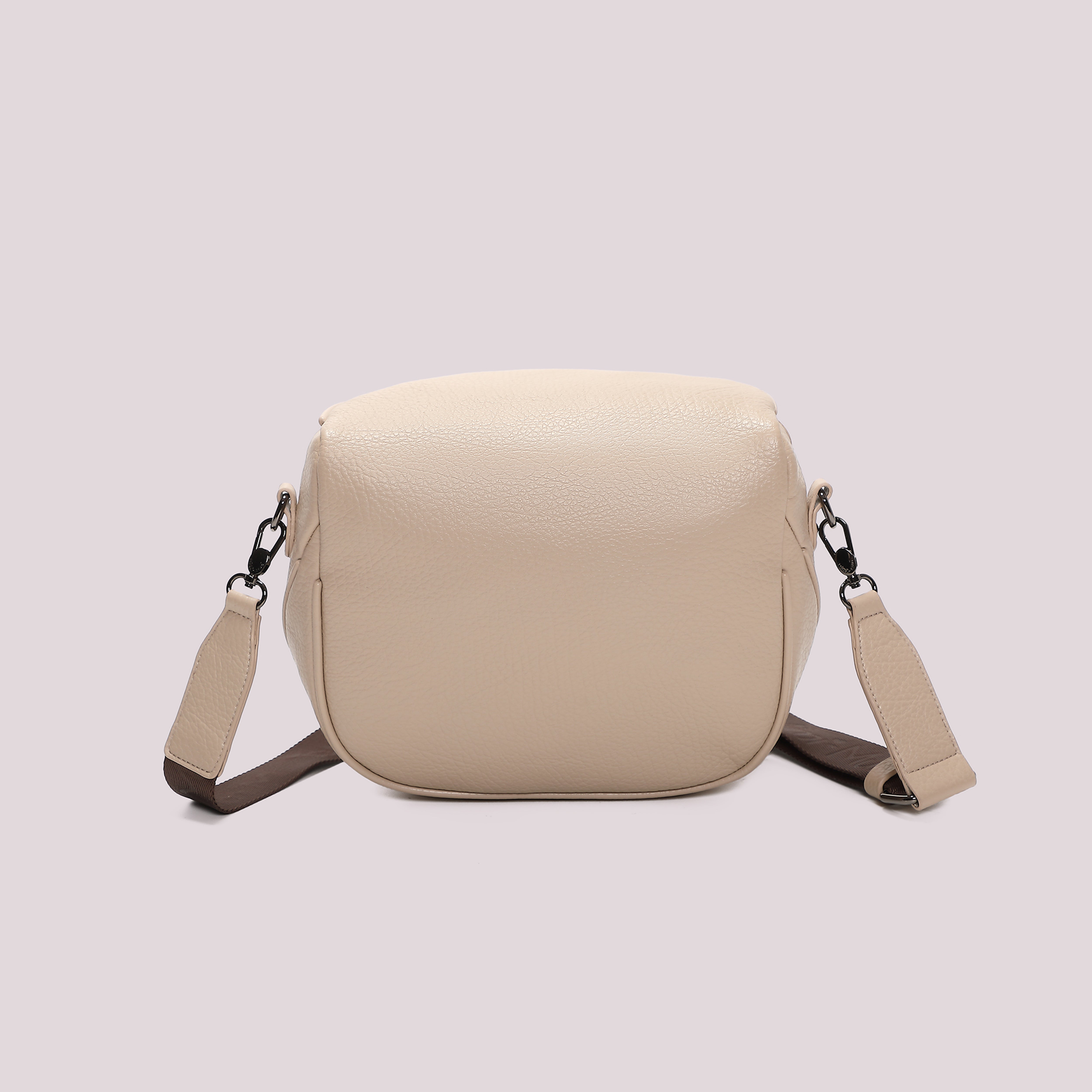 Mimi Mua Borsa Marsupio Grande Tracolla Logata Nero