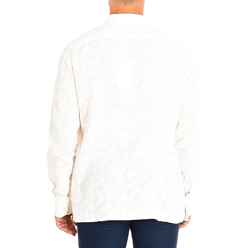La Martina TMC015-TL321 Camicia uomo maniche lunghe slim