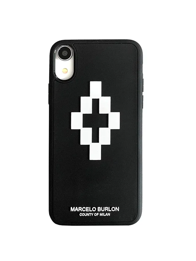 Marcelo Burlon County of Milan 3D Cross cover iPhone XR semi-rigida