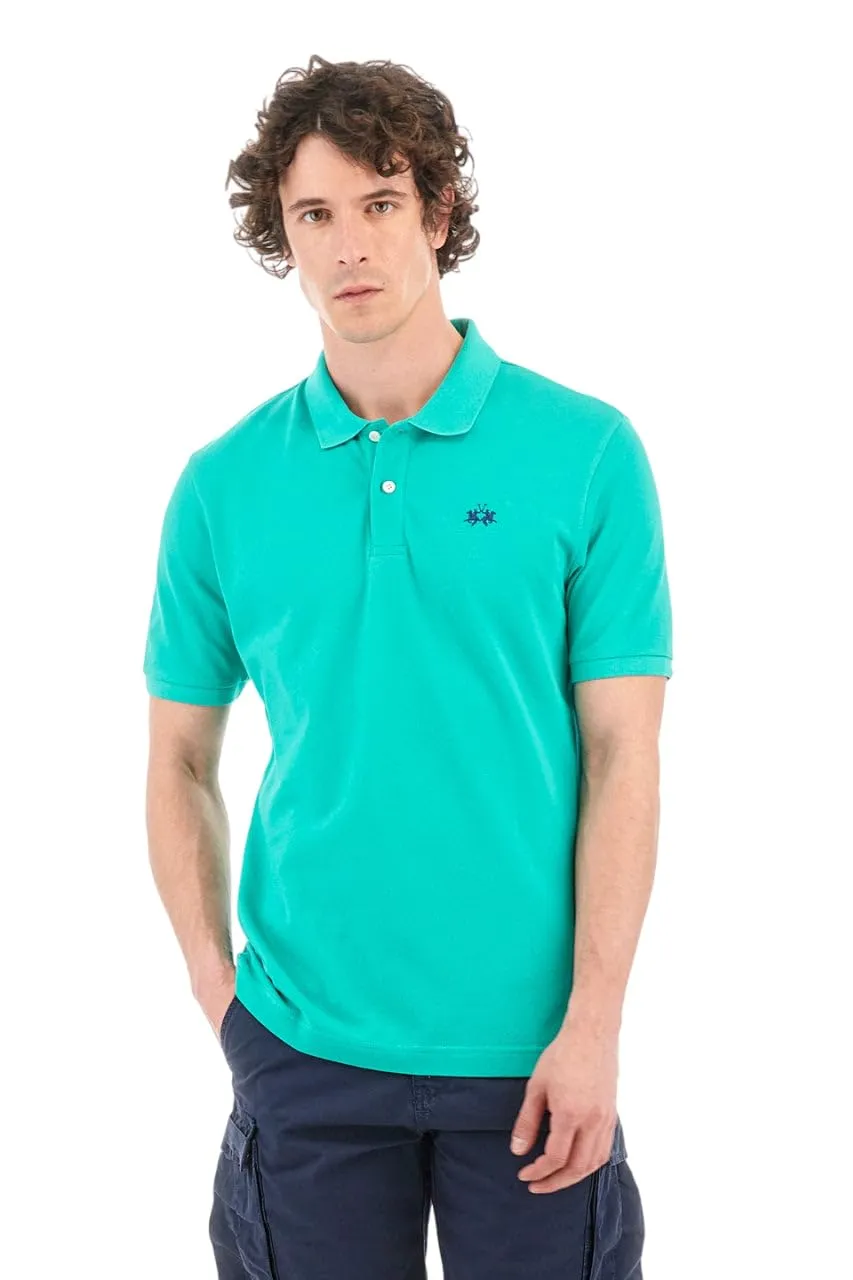 La Martina polo BPMP01 regular fit verde uomo S